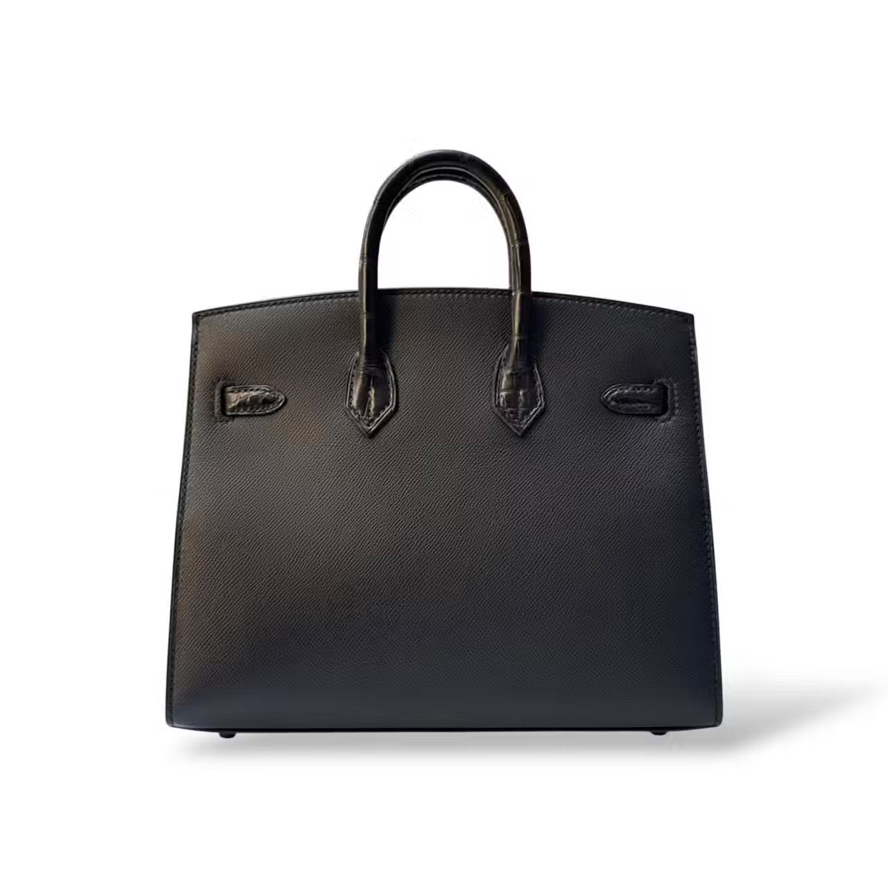 Hermes Birkin 20 Faubourg So Black Midnight BHW