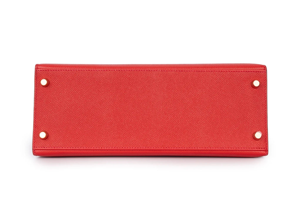 Hermès Kelly 28 Epsom Rouge Casaque GHW