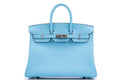 Hermès Birkin 25 Swift Blue Celeste PHW