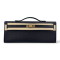 Hermes Kelly Cut Black Epsom GHW