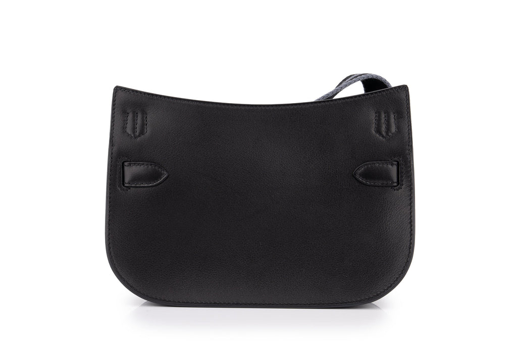 Hermès Jypsiere Mini Evergrain Noir GHW