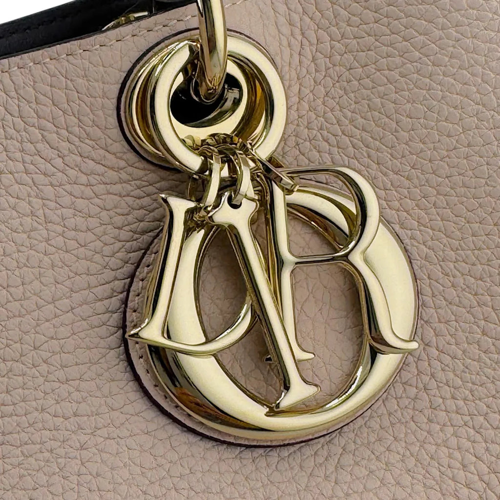 Christian Dior Diorissimo Light Pink Calfskin Tote Bag
