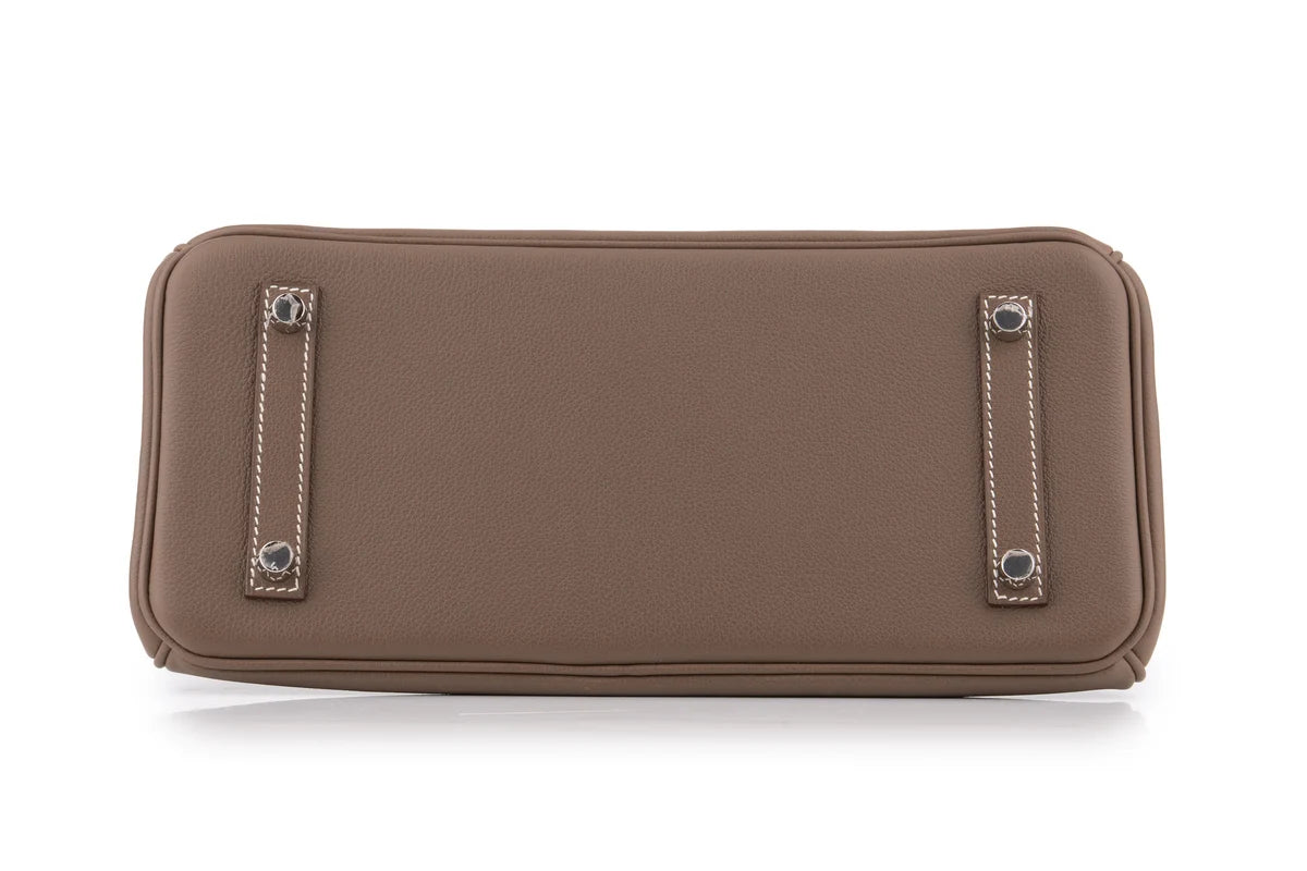 Hermès Birkin 29 Shoulder Evercolour Etoupe PHW