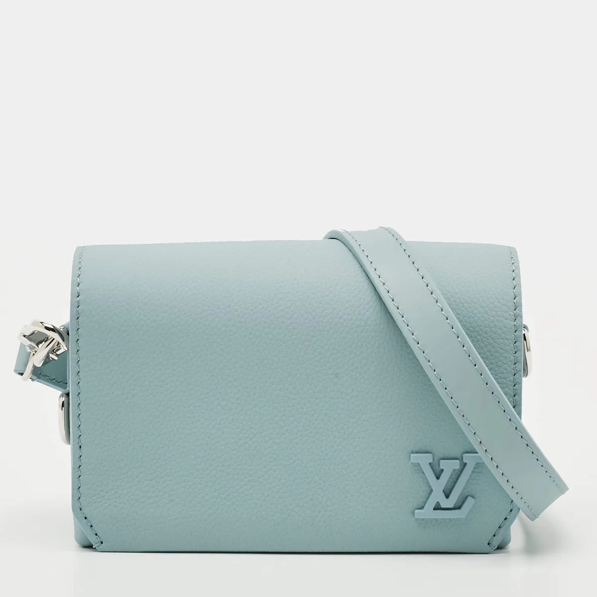 Louis Vuitton Fastline Blue Aerogram Leather Wearable Wallet Bag